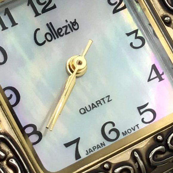 Ornate Collezio Hinged Bracelet Watch Vintage - Picture 13 of 14